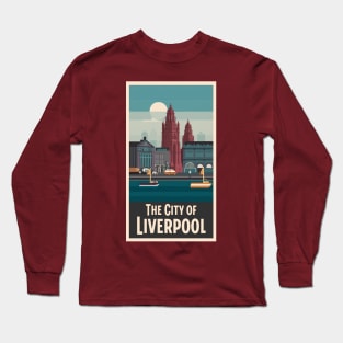 The city of Liverpool Long Sleeve T-Shirt